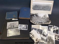 Three albums together with loose photographs, largely relating to 1920-1930's Afghan border war,