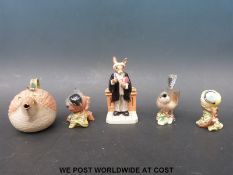 Three Beswick birds,