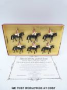 Two Britains hollow cast limited edition collector's model soldier sets, both The Lifeguards 5184,
