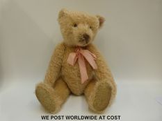 Steiff Original 'Appolonia Margarete Teddy Bear', 038112, with blonde mohair, button to ear,
