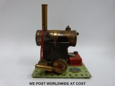 Bowman models Luton stationary live steam engine