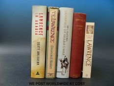 A collection of biographies on T.E.Lawrence (of Arabia) including, Desmond Stewart, T.E.