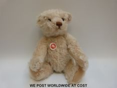 Steiff Original Teddy Bear 'Hansel, The Baby Faced Bear', 668500, with cream mohair, button to ear,