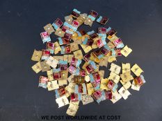 Approximately 60 Russian badges formed as a flag