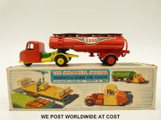 Crescent Toys diecast model Scammell Scarab Mechanical Horse and Esso Tanker Trailer,