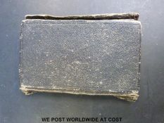 An interesting WWI diary belonging to Warwick White, 43 Field Ambulance, 14 Division.