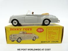 Dinky Toys diecast model Bentley Coupe, 194,