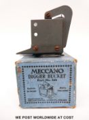 A Meccano digger bucket No 169,