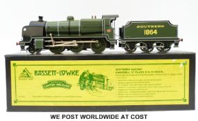 Bassett-Lowke 0 gauge special limited release SR 2-6-0 N class Mogul '1864' 2-rail locomotive and