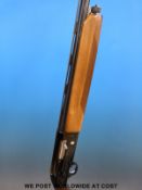 Beretta A301 12 bore semi-automatic shotgun with ornate engraving, semi-pistol grip, vented top rib,