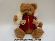 Steiff Original Teddy Bear Harrod's 2007 'Benjamin', 662751, with reddish brown mohair,