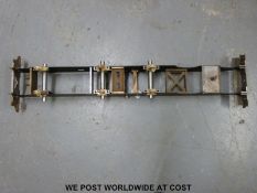 Frames, coupling rods and reversing gear to a 5 gauge 4-6-0 B1 class L.N.E.