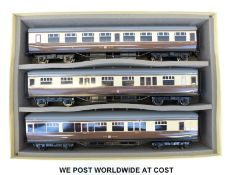 ACE Trains 0 gauge GWR coach set,