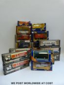 Eighteen Corgi, Corgi Classics, Corgi Super and Corgi Trucks diecast model vehicles,
