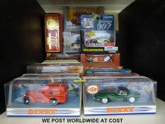 Nineteen Corgi and Matchbox diecast model vehicles,