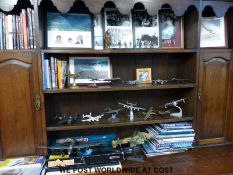 A quantity of items relating to the Dambusters including models, books,