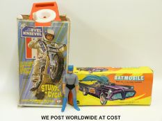 Mego Corp Batmobile in original box together with an 8