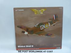 AUCTIONEER ANNOUNCE - This model is signed by WWII pilot - Corgi The Aviation Archive World War II