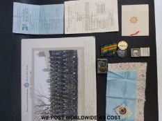 A pair of WWI medals awarded to 497108 SPR. H.C. Weston R.