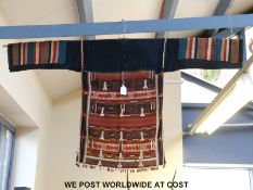 A native American bead and shell shirt