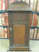 A 19thC / early 20thC mahogany pot cupboard (W39 x D36 x H77cm)