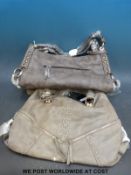 Two unused Gui Laroque handbags