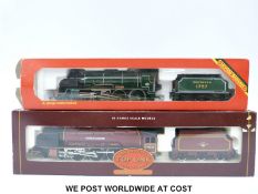 Two Hornby 00 gauge locomotives,