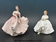 Two Royal Doulton figures,