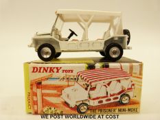 Dinky Toys diecast model 'The Prisoner' Mini-Moke, 106, in original box.