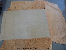 A c1920s quilted bed cover