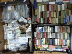 Approximately 300 decks of playing cards mainly American and British including around 60 double