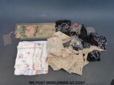 A pair of cut steel buckles, a Berlin ironwork buckle,