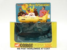 Corgi Toys diecast model The Beatles Yellow Submarine, 803,
