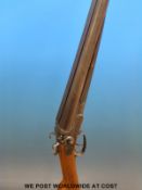 Murray 12 bore side by side shotgun,