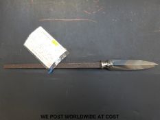 Japanese Edo period yari spear head torokusho registration certificate SI2E