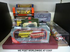 Approximately 20 Corgi Original Omnibus Company (OOC) and other diecast model vehicles,