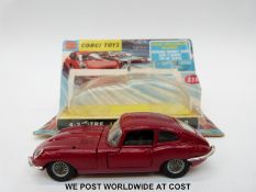 Corgi Toys diecast model Jaguar E-type 335, in original box,