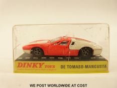 Dinky Toys diecast model De Tomaso Mangusta, 187,