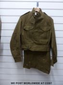 A Battle Dress for a female officer (rank not stated)