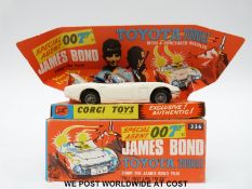 Corgi Toys diecast model Special Agent 007 James Bond Toyota 2000GT, 336,