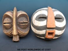 An African tribal mask,