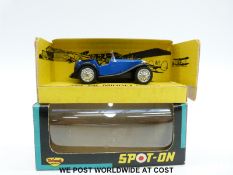 Spot-on diecast model MG PB Midget (1935) 279, in original box.