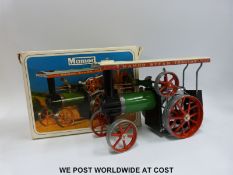Mamod TE1A live steam traction engine,