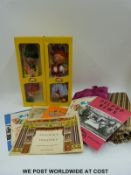 Eight Pelham Puppets, Mother Dragon, Charlie Brown, Dutch Girl, Pirate, Madame Cholet, Caterpillar,