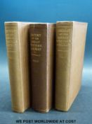 Mac Dermot History of the Great Western Railway; Brown cloth, gilt lettering to the spine,