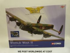AUCTIONEER ANNOUNCE - This model is signed by WWII pilot - Corgi The Aviation Archive World War II