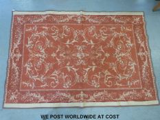 A woven lightweight rug (222 x 151cm)