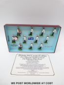 Britains hollow cast limited edition collector's model soldier set, The Bahamas Police Band 459993,