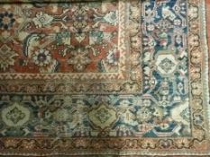 An antique Malhal carpet (formerly Lot 451, Christie's sale 5198, 30 Oct 2007 (358.