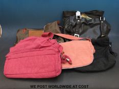 Three Kipling handbags,